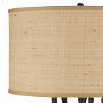 Торшер с цилиндрическим абажуром на каркасе в виде корня растения Curling Light варинант исполнения - 2 | Loft Concept в Тюмени