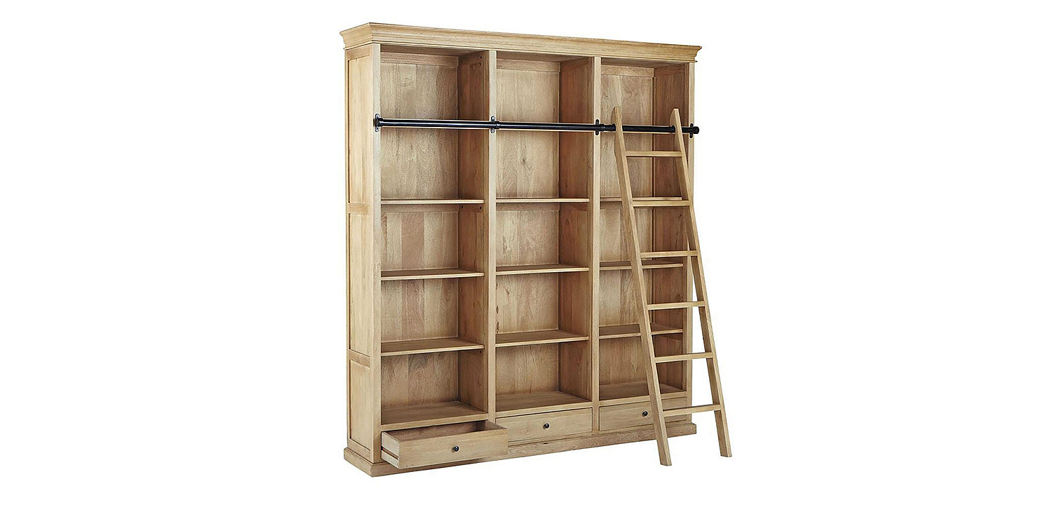 Стеллаж с лестницей Mango Shelving Boleyn Стеллаж с лестницей Mango Shelving Boleyn - Loft-Concept в Тюмени