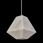 Подвесной светильник с фигурным плафоном Stone Prism варинант исполнения - 6 | Loft Concept в Тюмени