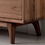 Тумба под телевизориз массива дерева TV Stand made of Walnut Wood варинант исполнения - 8 | Loft Concept в Тюмени