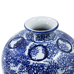 Ваза из фарфора сине-белого цвета Blue & White Ornament  варинант исполнения - 2 | Loft Concept в Тюмени