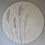 Ботаническое панно Тростник 1 варинант исполнения - 1 | Loft Concept в Тюмени