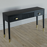 Туалетный стол - Трельяж Elsa Dreams Black 120 см варинант исполнения - 1 | Loft Concept в Тюмени