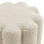 Пуф с обивкой из ткани букле Flo Pouf варинант исполнения - 2 | Loft Concept в Тюмени