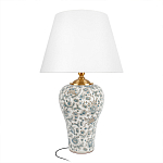 Настольная лампа с цветочной росписью Lamp Flower Painting варинант исполнения - 6 | Loft Concept в Тюмени