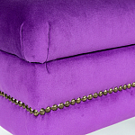 Мягкая банкетка с зоной для хранения Casket Violet варинант исполнения - 5 | Loft Concept в Тюмени