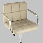 Барный стул с подлокотниками Honory Beige варинант исполнения - 7 | Loft Concept в Тюмени