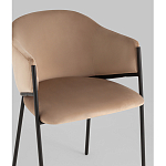 Стул Brace велюр капучино варинант исполнения - 2 | Loft Concept в Тюмени