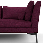 Мебельная ткань Шенилл фиолетовый цвет 138 см T4-27 варинант исполнения - 2 | Loft Concept в Тюмени