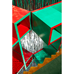 Дизайнерская разноцветная скамья Canton Bench варинант исполнения - 5 | Loft Concept в Тюмени