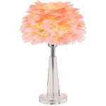 Настольная лампа с перьями Plumage Pink Table Lamp варинант исполнения - 1 | Loft Concept в Тюмени