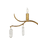 Бра с каркасом в виде веток усыпанных кристаллами Branches with Crystals варинант исполнения - 1 | Loft Concept в Тюмени