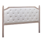 Изголовье кровати бежевое с мягкой обивкой из льна Emma Headboard варинант исполнения - 1 | Loft Concept в Тюмени