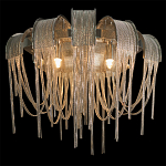 Бра с металиическими цепочками и дугообразными элементами Atlantis Chain варинант исполнения - 2 | Loft Concept в Тюмени