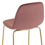 Барный стул на золотистых ножках VENDRAMIN Pink варинант исполнения - 7 | Loft Concept в Тюмени
