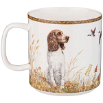 Кружка из фарфора с изображением фазанов и собаки 400 мл Hunting Porcelain Collection варинант исполнения - 1 | Loft Concept в Тюмени