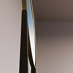 Туалетный Стол с зеркалом Primo Темный орех варинант исполнения - 6 | Loft Concept в Тюмени