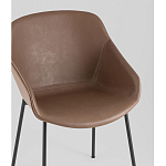 Стул Ashby экокожа светло-коричневый варинант исполнения - 3 | Loft Concept в Тюмени