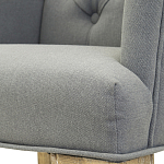 Кресло Mason Classical Armchair grey flax варинант исполнения - 4 | Loft Concept в Тюмени