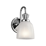 Бра с матовым ребристым плафоном в форме колокола Kichler варинант исполнения - 1 | Loft Concept в Тюмени