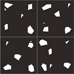 Плитка с узором Осколки варинант исполнения - 2 | Loft Concept в Тюмени