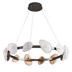 Люстра подвесная круглая с овальными плафонами Iona chandelier варинант исполнения - 5 | Loft Concept в Тюмени