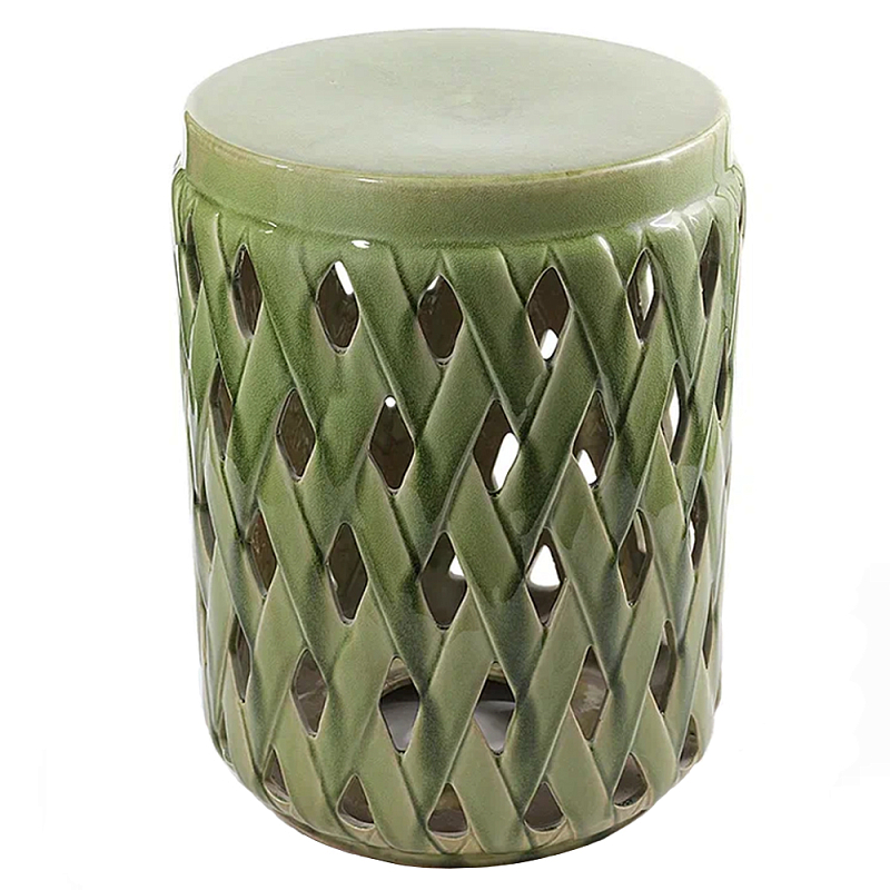 Керамический табурет Ceramic Chair Light Green Зеленый Керамический табурет Ceramic Chair Light Green Зеленый в Тюмени | Loft Concept