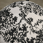 Стул обеденный деревянный с цветочной обивкой Foshan Chair варинант исполнения - 3 | Loft Concept в Тюмени