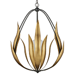 Люстра грушевидной формы с волнистыми листьями Foliage of Leaf Forms варинант исполнения - 3 | Loft Concept в Тюмени