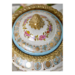 Шкатулка фарфоровая с цветочной росписью Eden Garden варинант исполнения - 4 | Loft Concept в Тюмени