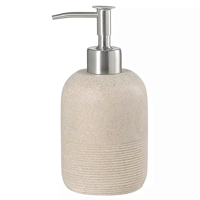 Диспенсер для жидкого мыла Purity Бежевый Темно-серый в Тюмени | Loft Concept 