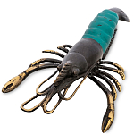 Статуэтка из бронзы в виде лобстера Animals Bronze варинант исполнения - 1 | Loft Concept в Тюмени