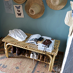 Скамья из ротанга Saveria Rattan Bench варинант исполнения - 8 | Loft Concept в Тюмени