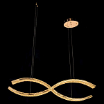 Люстра волнистой формы с фактурным хрустальным плафоном Light Delight варинант исполнения - 3 | Loft Concept в Тюмени