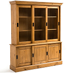 Витрина из массива сосны Cobbett Wood Showcase варинант исполнения - 3 | Loft Concept в Тюмени