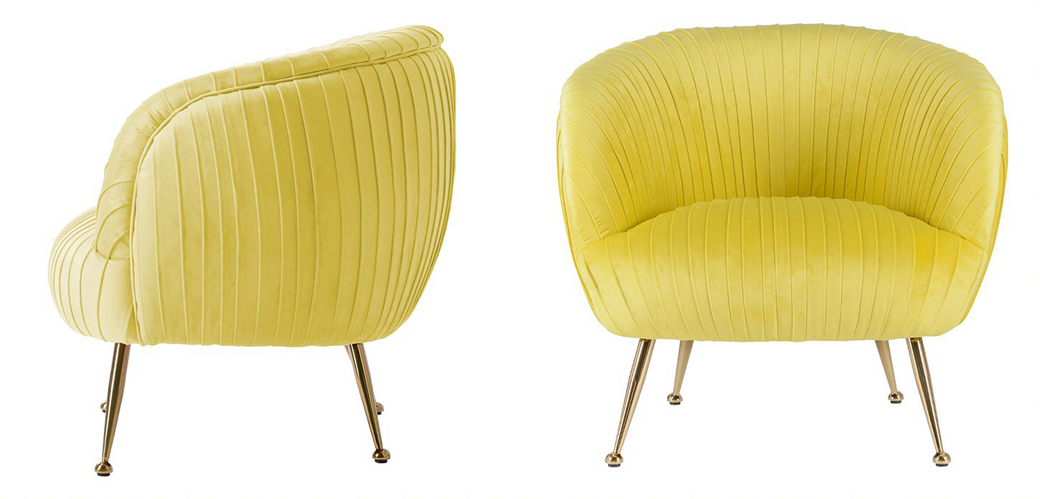 Кресло SOUFFLE CHAIR yellow Кресло SOUFFLE CHAIR yellow - Loft-Concept в Тюмени