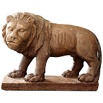 Каменная статуэтка в виде льва Indian Lion Statue варинант исполнения - 1 | Loft Concept в Тюмени