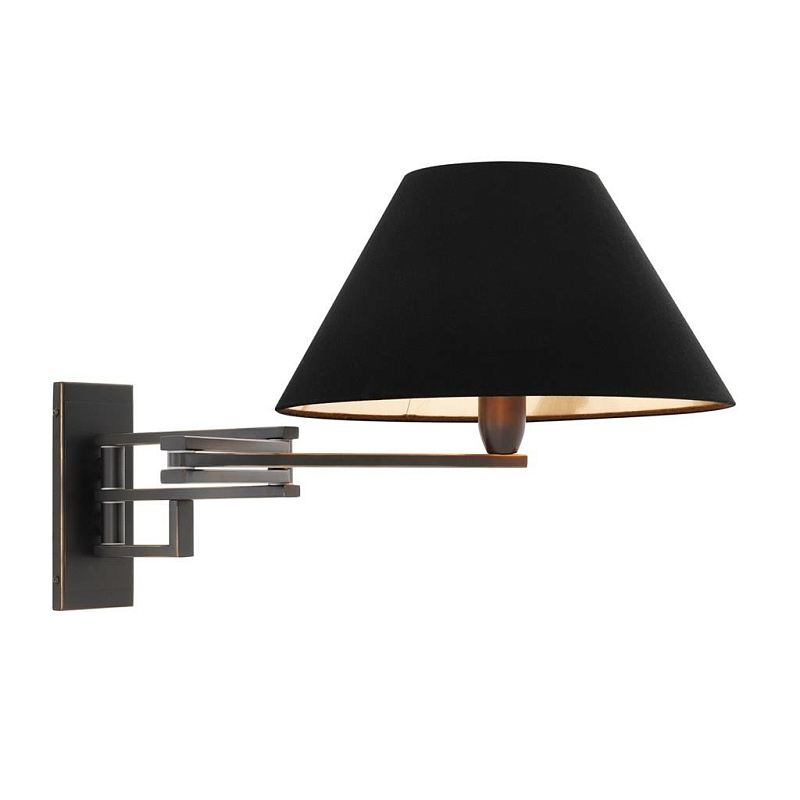 Бра Wall Lamp Lutetia Bronze Темная бронза Черный Бра Wall Lamp Lutetia Bronze Темная бронза Черный в Тюмени | Loft Concept