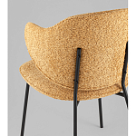 Стул Bellamy букле охра варинант исполнения - 3 | Loft Concept в Тюмени