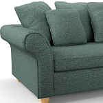 Мебельная ткань Шенилл бирюзовый цвет 138 см T4-31 варинант исполнения - 7 | Loft Concept в Тюмени