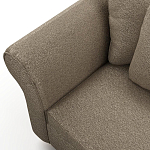 Мебельная ткань Шенилл коричневый цвет 138 см T4-21 варинант исполнения - 5 | Loft Concept в Тюмени