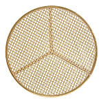 Столик приставной золотистый с орнаментом на столешнице Tanzania варинант исполнения - 2 | Loft Concept в Тюмени