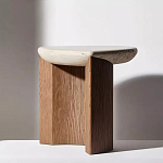 Дизайнерский журнальный стол полукруглой формы Pokun варинант исполнения - 1 | Loft Concept в Тюмени