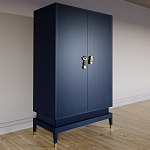 Платяной шкаф Elsa Dreams Blue с 2-мя фасадами варинант исполнения - 1 | Loft Concept в Тюмени