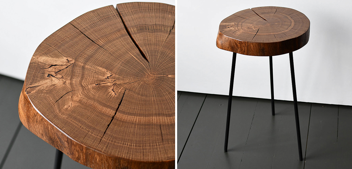 Приставной стол Plummer Industrial Metal Rust Side Table Приставной стол Plummer Industrial Metal Rust Side Table - Loft-Concept в Тюмени