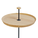 Pin журнальный столик из натурального дуба и бетона варинант исполнения - 1 | Loft Concept в Тюмени