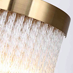 Бра с прозрачными стеклянными трубочками и металлическим основанием Nembus варинант исполнения - 3 | Loft Concept в Тюмени