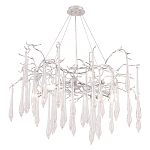 Люстра подвесная с прозрачными подвесками в форме капель Droplet Chandelier варинант исполнения - 4 | Loft Concept в Тюмени