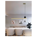 Люстра линейная светодиодная в минималистичном стиле New Age of Light варинант исполнения - 4 | Loft Concept в Тюмени