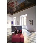 Дизайнерский модульный диван волнистой формы с цветным принтом Poltronova Superonda Sofa варинант исполнения - 10 | Loft Concept в Тюмени